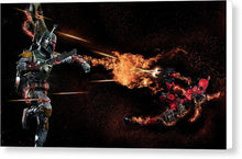 Load image into Gallery viewer, Bobba Fett Vs. Deadpool - Canvas Print