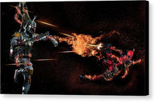 Load image into Gallery viewer, Bobba Fett Vs. Deadpool - Canvas Print