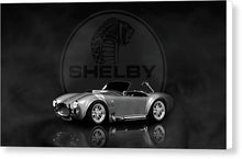 Load image into Gallery viewer, Shelby Cobra 447 Black White - Canvas Print