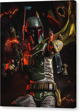 Load image into Gallery viewer, Boba Fett - Portrait - Canvas Print