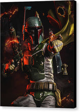 Load image into Gallery viewer, Boba Fett - Portrait - Canvas Print
