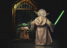 Load image into Gallery viewer, Yoda, Baby Yoda Vs. Harry Potter - Puzzle
