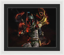 Load image into Gallery viewer, Boba Fett - Framed Print
