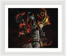 Load image into Gallery viewer, Boba Fett - Framed Print
