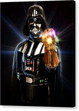 Load image into Gallery viewer, Darth Vader Infinity Gauntlet - Canvas Print
