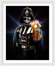Load image into Gallery viewer, Darth Vader Infinity Gauntlet  - Framed Print

