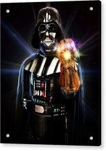 Load image into Gallery viewer, Darth Vader Infinity Gauntlet  - Acrylic Print
