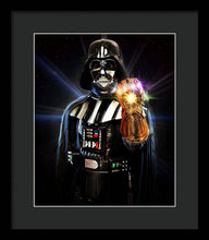Load image into Gallery viewer, Darth Vader Infinity Gauntlet  - Framed Print
