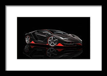 Load image into Gallery viewer, Lamborghini Centenario - Framed Print
