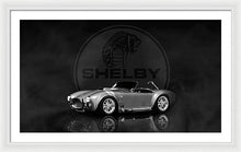 Load image into Gallery viewer, Shelby Cobra 447 Black White - Framed Print
