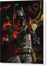 Load image into Gallery viewer, Boba Fett - Portrait - Canvas Print
