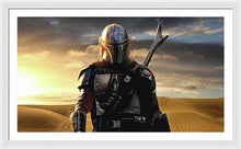 Load image into Gallery viewer, The Mandolorian  - Framed Print
